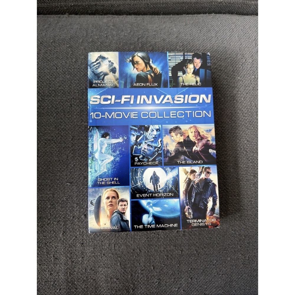 SCI-FI INVASION 10 Science Fiction Movies Collection (2019, DVD Box Set) SEALED!